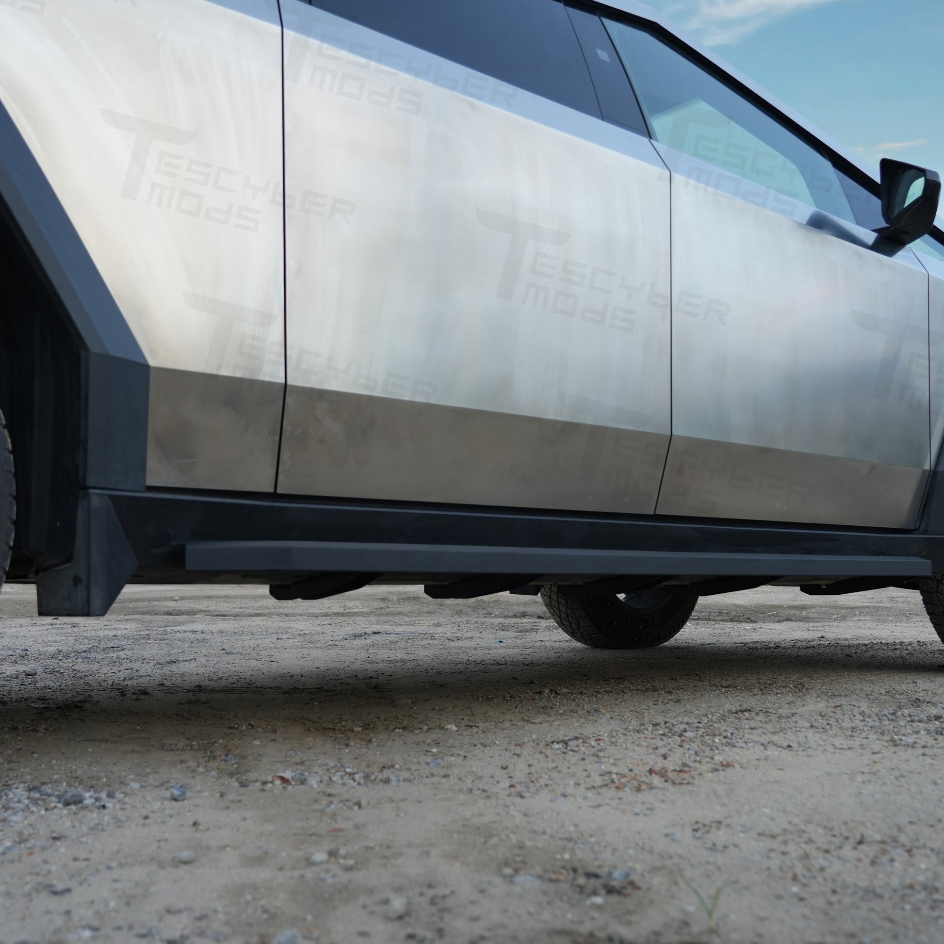 Cybertruck Running Boards Cybertruck Accessories tescybermods