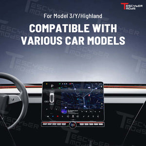 Tescybermod Magic Rotating Button Docking Station for Tesla Model 3/Y/Highland