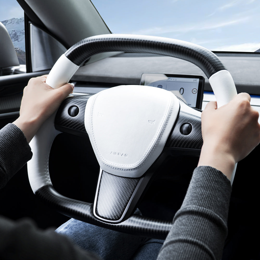 Tesstudio Cyber Steering Wheel for Model Y / 3