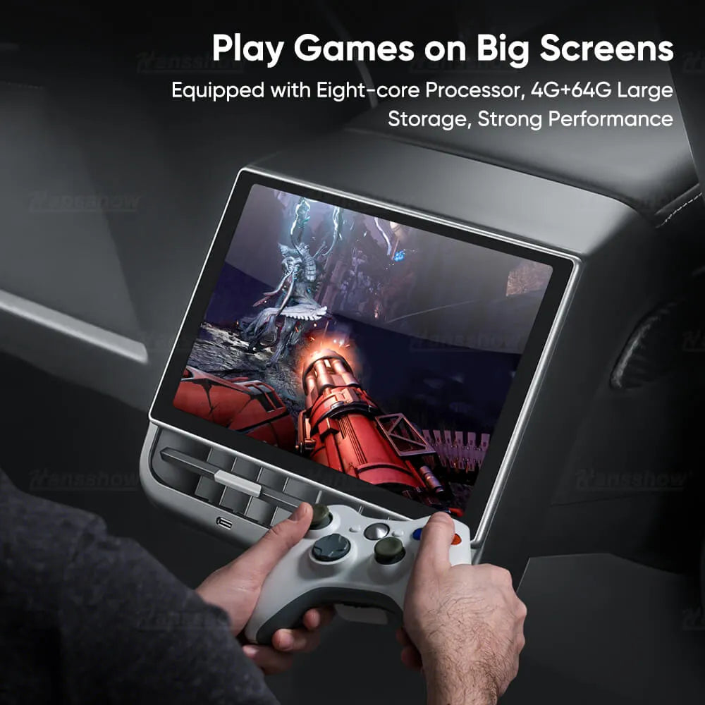R86 Android Rear Entertainment Screen - 8.66 Inches Rear Screen Advanced Upgrade For Model 3/Y
