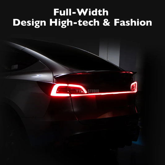 Knight Rider Full-Width Strip Tail Lighit for Model 3/Y