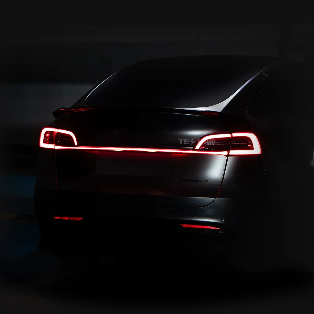 Knight Rider Full-Width Strip Tail Lighit for Model 3/Y