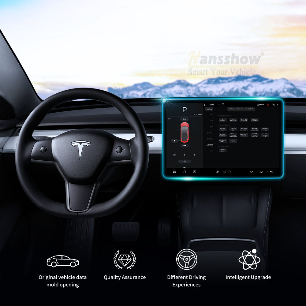 Model 3/Y Dashboard Screen Swivel Mount kit