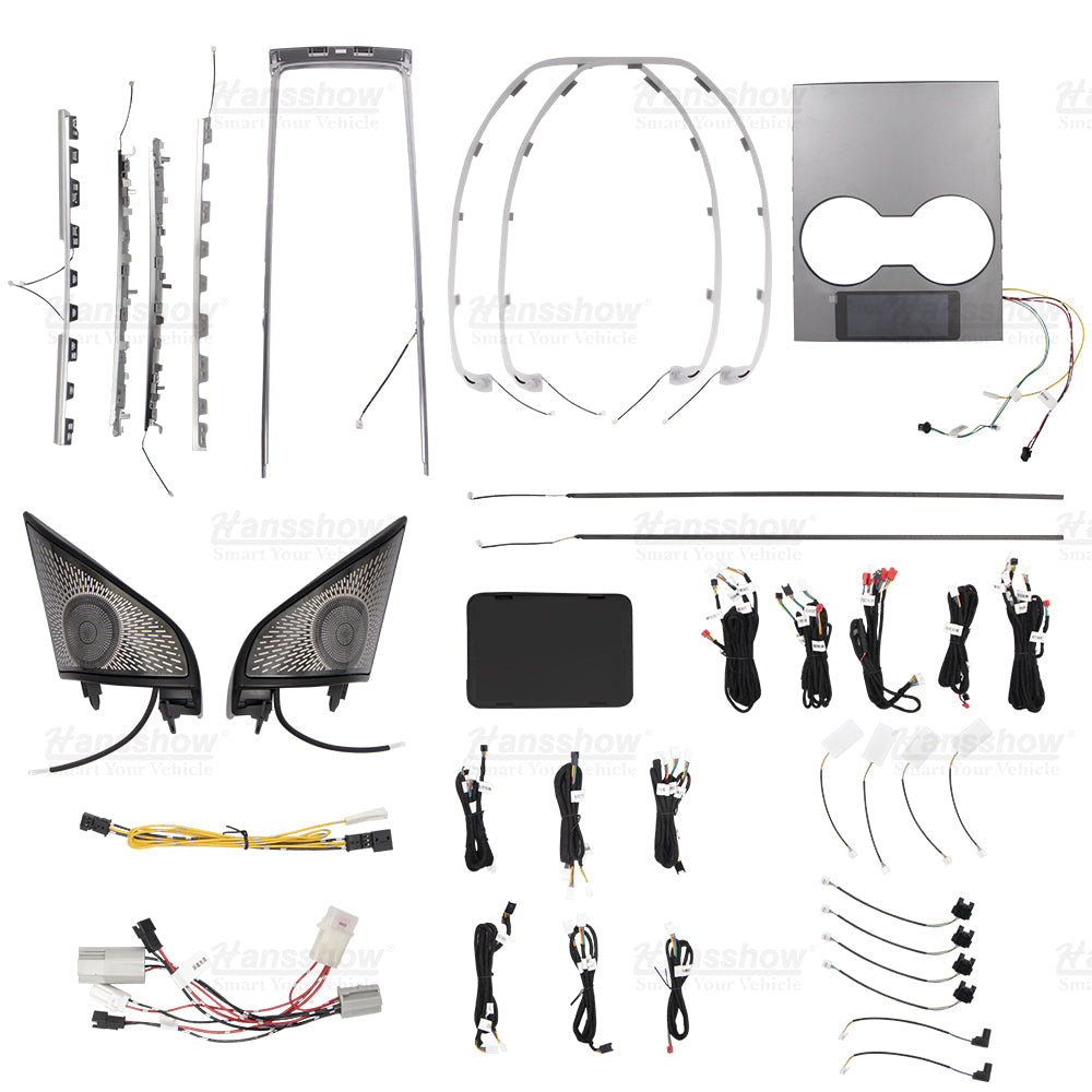 Tesstudio 2021+ Model 3/Y Laser Carving Ambient Lighting Upgrade Kit